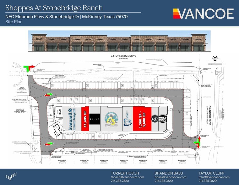 2801 S Stonebridge Dr, McKinney, TX à louer - Photo du bâtiment - Image 3 de 7