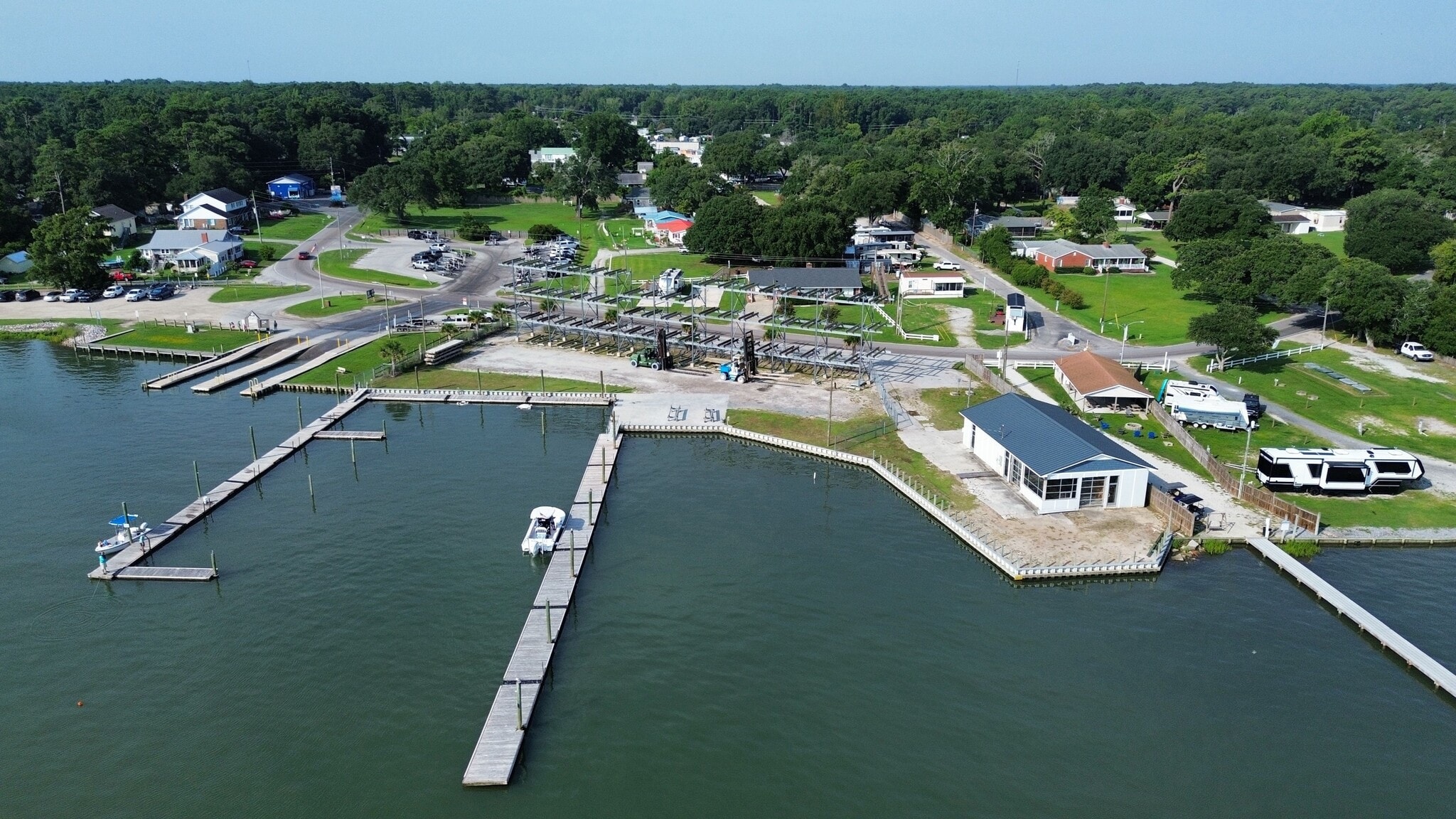322 Fulcher Landing Rd loop, Sneads Ferry, NC for sale Aerial- Image 1 of 7