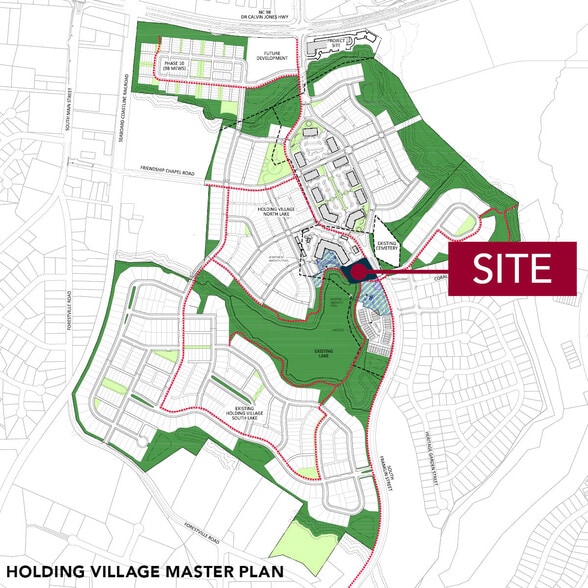 S Franklin St, Wake Forest, NC for lease - Site Plan - Image 3 of 3