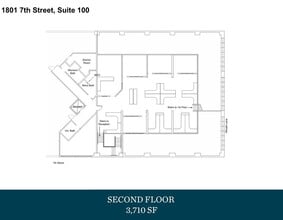 1801 7th St, Sacramento, CA à louer Plan d’étage- Image 2 de 2