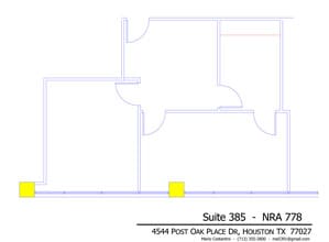4544 Post Oak Pl, Houston, TX for lease Floor Plan- Image 1 of 1