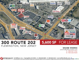 More details for 298-300 Route 202, Flemington, NJ - Retail for Lease