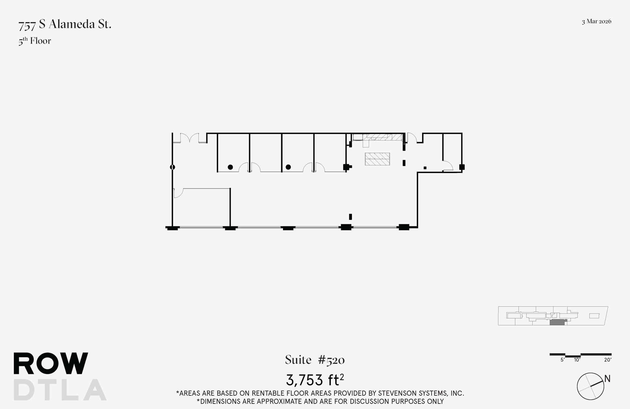 777 S Alameda St, Los Angeles, CA for lease Floor Plan- Image 1 of 2