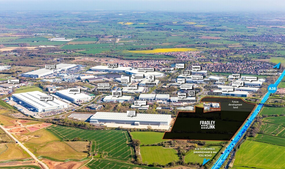 Wellington Crescent, Lichfield à louer - Photo du bâtiment - Image 3 de 5