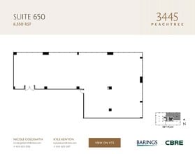 3445 Peachtree Rd NE, Atlanta, GA for lease Floor Plan- Image 1 of 1
