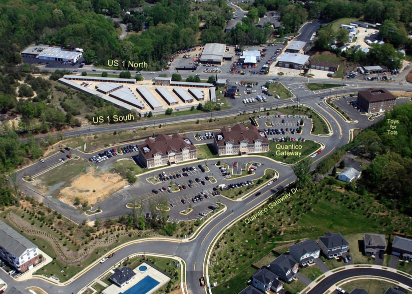 18354 Quantico Gateway Dr, Triangle, VA for lease - Aerial - Image 2 of 9