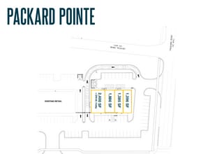 4025 Packard St, Ann Arbor, MI à louer Plan d’étage- Image 1 de 1
