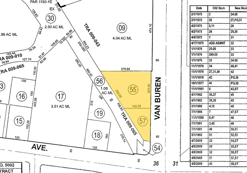 6426 Van Buren Blvd, Riverside, CA à louer - Plan cadastral - Image 2 de 21