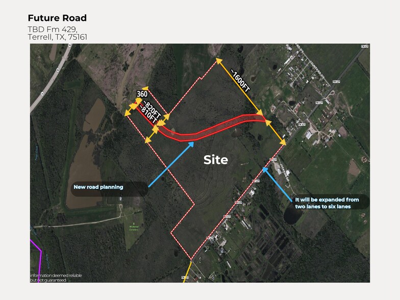 Fm Rd 429, Terrell, TX for sale - Building Photo - Image 3 of 8