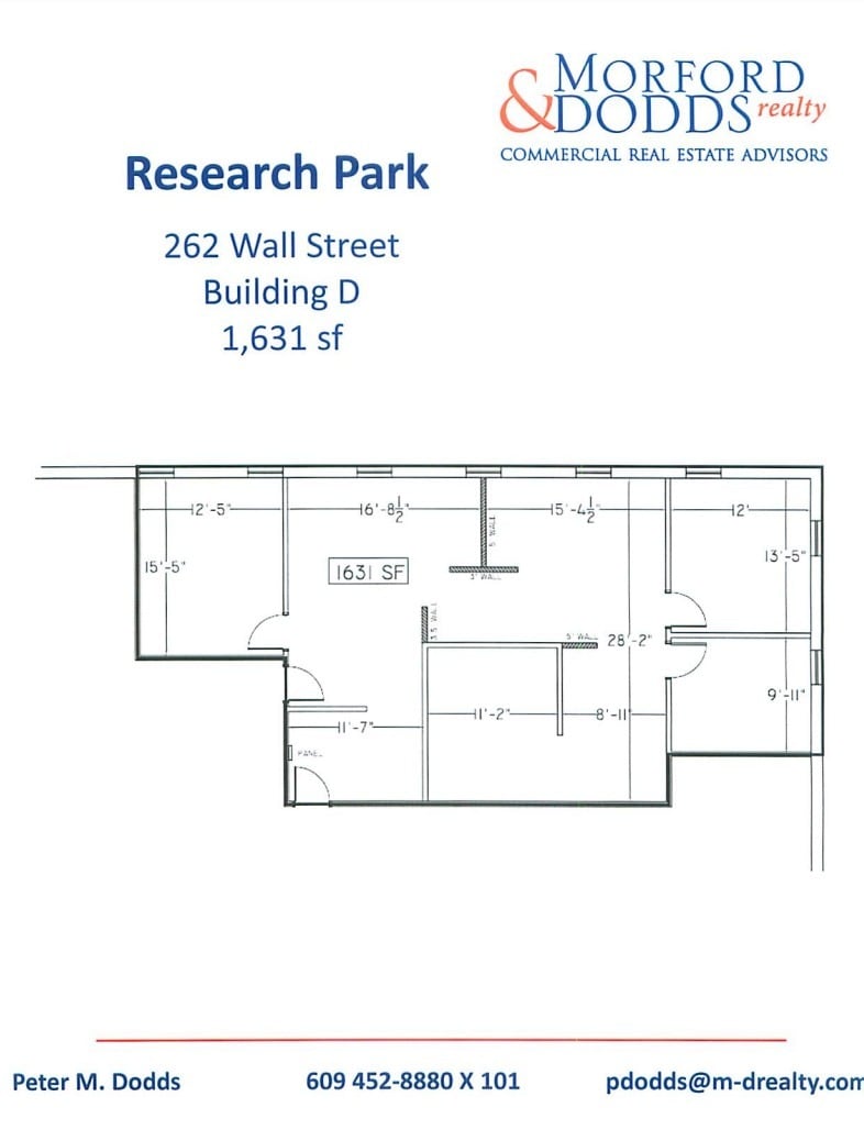 251-275 Wall St, Princeton, NJ for lease Floor Plan- Image 1 of 1