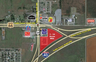 1100 Highway 34, Elk City, OK - AERIAL map view - Image1