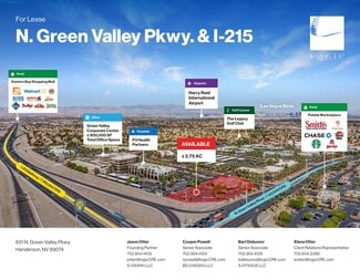 Plus de détails pour 601 N Green Valley Pky, Henderson, NV - Commerce de détail à louer