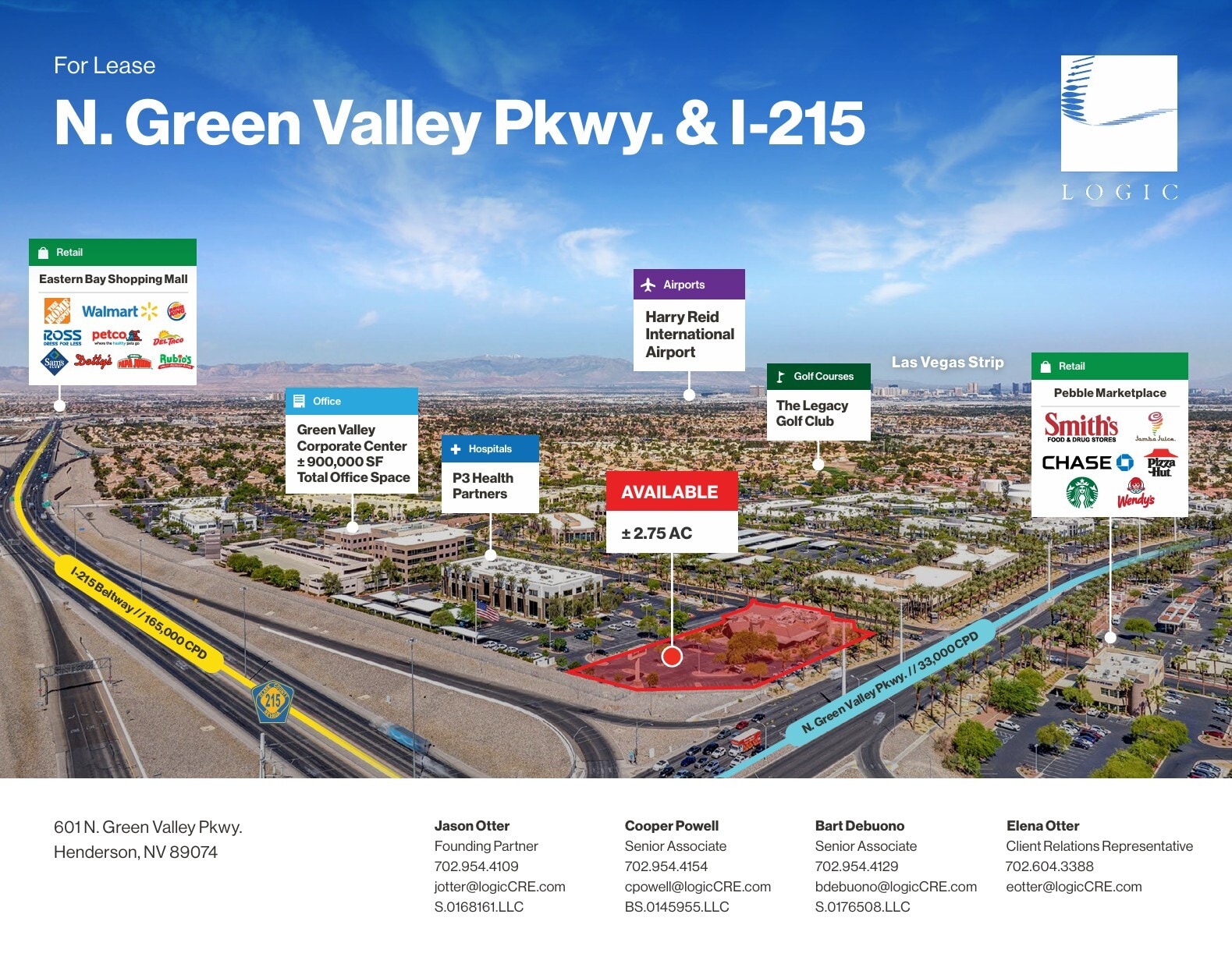 601 N Green Valley Pky, Henderson, NV for lease Building Photo- Image 1 of 5