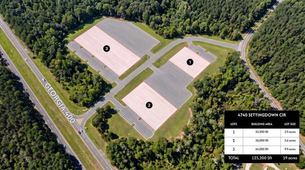 4740 Settingdown Cir, Cumming, GA à vendre - Plan d’étage - Image 2 de 2