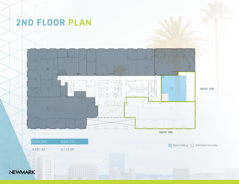 7700 Irvine Center Dr, Irvine, CA à louer Plan d’étage- Image 1 de 1