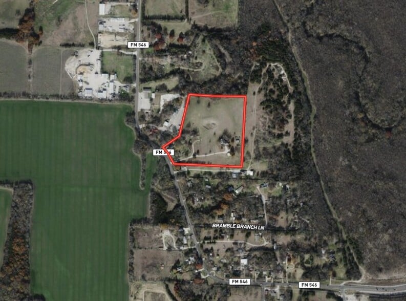 2504 FM 546, McKinney, TX à vendre - Aérien - Image 2 de 5