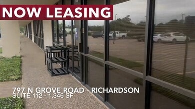 777 N Grove Rd, Richardson, TX à louer - Vidéo sur l’inscription commerciale