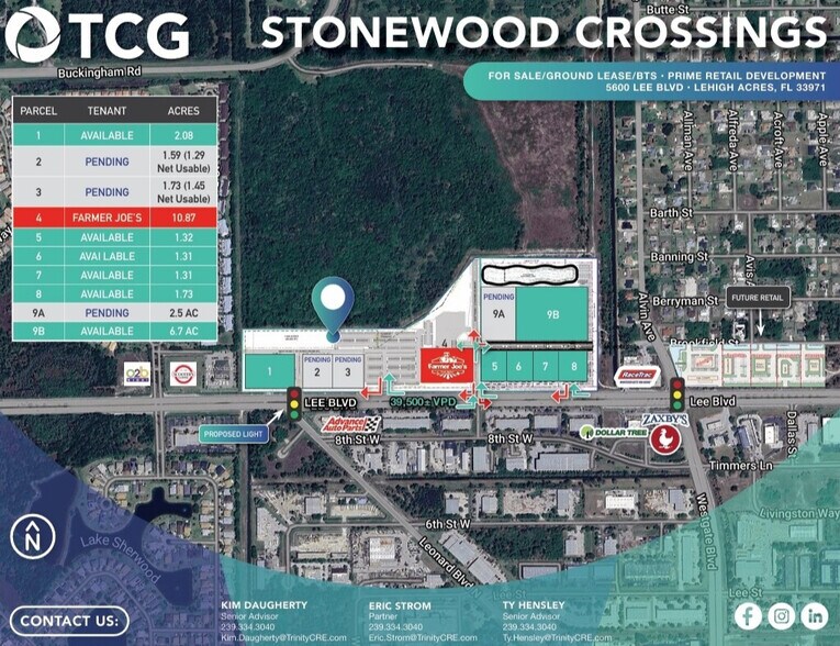 5600 Lee blvd, Lehigh Acres, FL à louer - Photo du bâtiment - Image 1 de 4