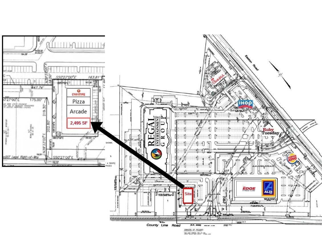 102 Easton Rd, Warrington, PA for lease Site Plan- Image 1 of 3
