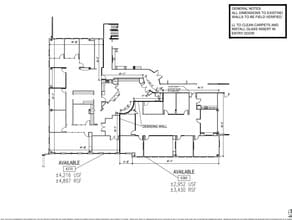 9595 Six Pines Rd, The Woodlands, TX à louer Plan d’étage- Image 1 de 1