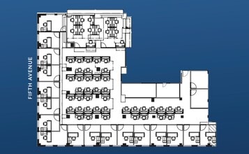 551 Fifth Ave, New York, NY à louer Plan d’étage- Image 1 de 1