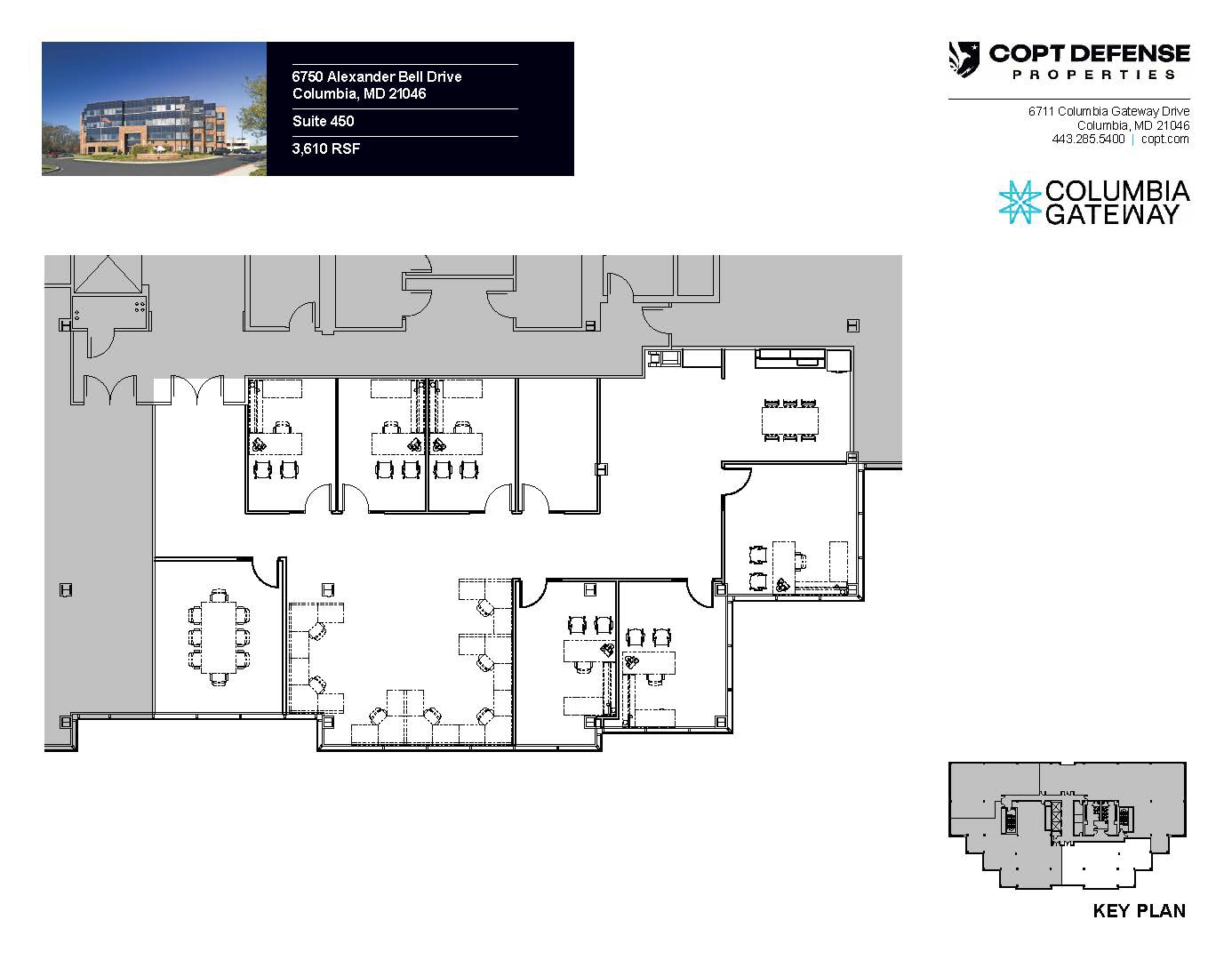 6750 Alexander Bell Dr, Columbia, MD for lease Floor Plan- Image 1 of 7