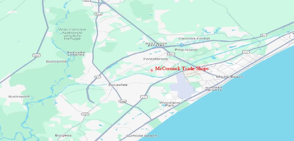 3432 McCormick Rd. rd, Myrtle Beach, SC for lease - Building Photo - Image 3 of 3