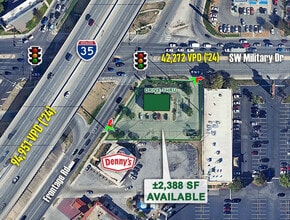 2002 SW Military, San Antonio, TX - Aerial  map view