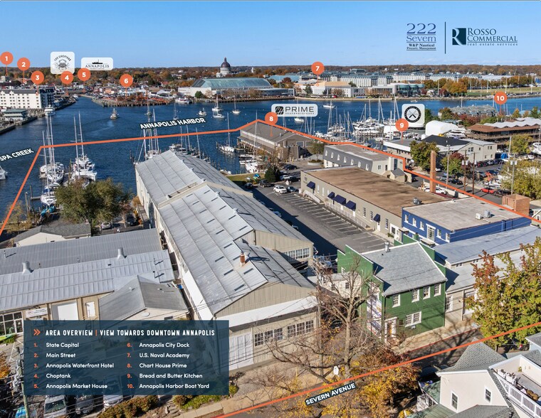 222 Severn Ave, Annapolis, MD à louer - Photo du bâtiment - Image 2 de 9