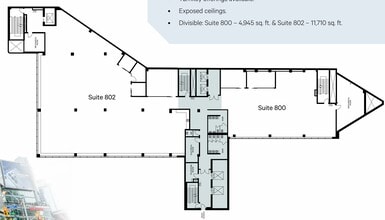 10 Dundas St E, Toronto, ON for lease Floor Plan- Image 2 of 2