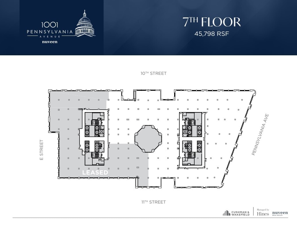 1001 Pennsylvania Ave NW, Washington, DC for lease Floor Plan- Image 1 of 1
