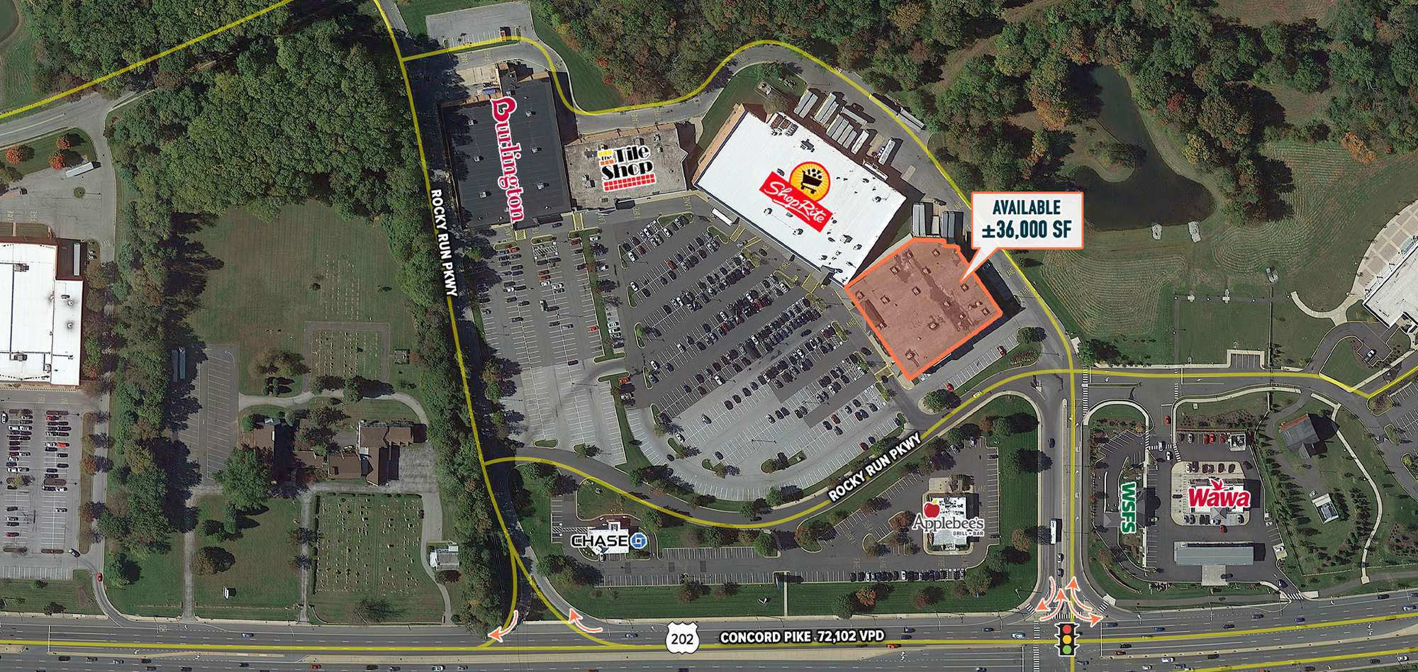 1400 Rocky Run Pky, Wilmington, DE for lease Aerial- Image 1 of 7