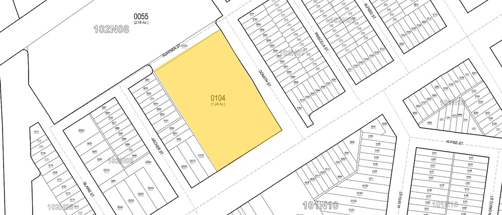 1955 W Hunting Park Ave, Philadelphia, PA à louer - Plan cadastral - Image 3 de 5