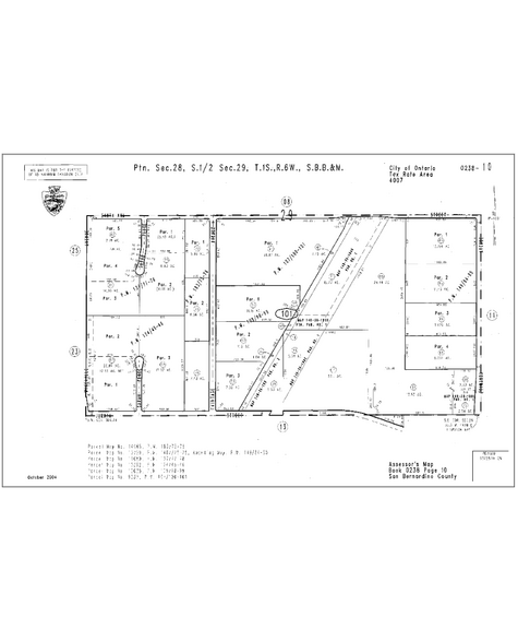 1100 S Etiwanda Ave, Ontario, CA for lease - Plat Map - Image 2 of 8