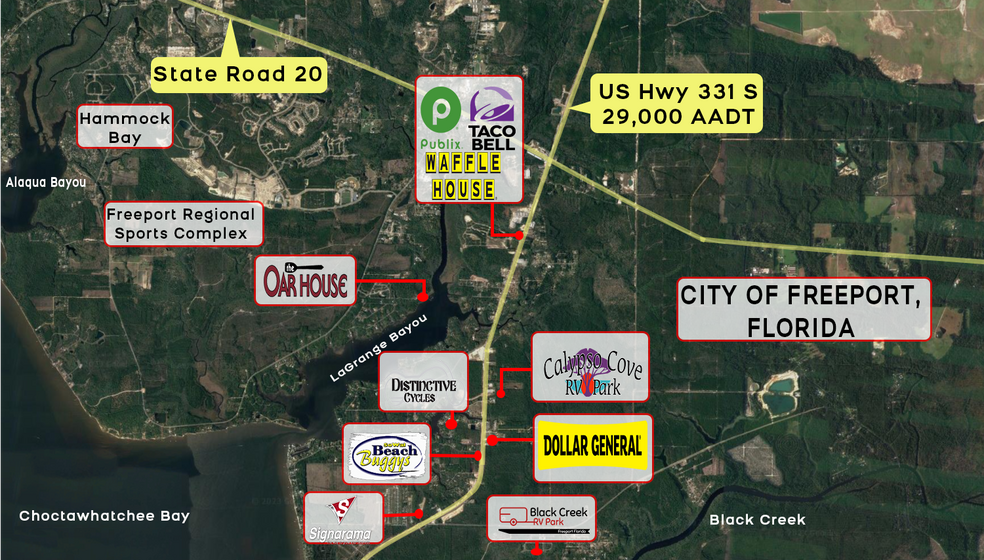 0 Magnolia Dr, Freeport, FL for sale - Building Photo - Image 2 of 3