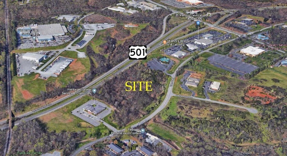 601 Graves Mill Rd, Lynchburg, VA à vendre Aérien- Image 1 de 3