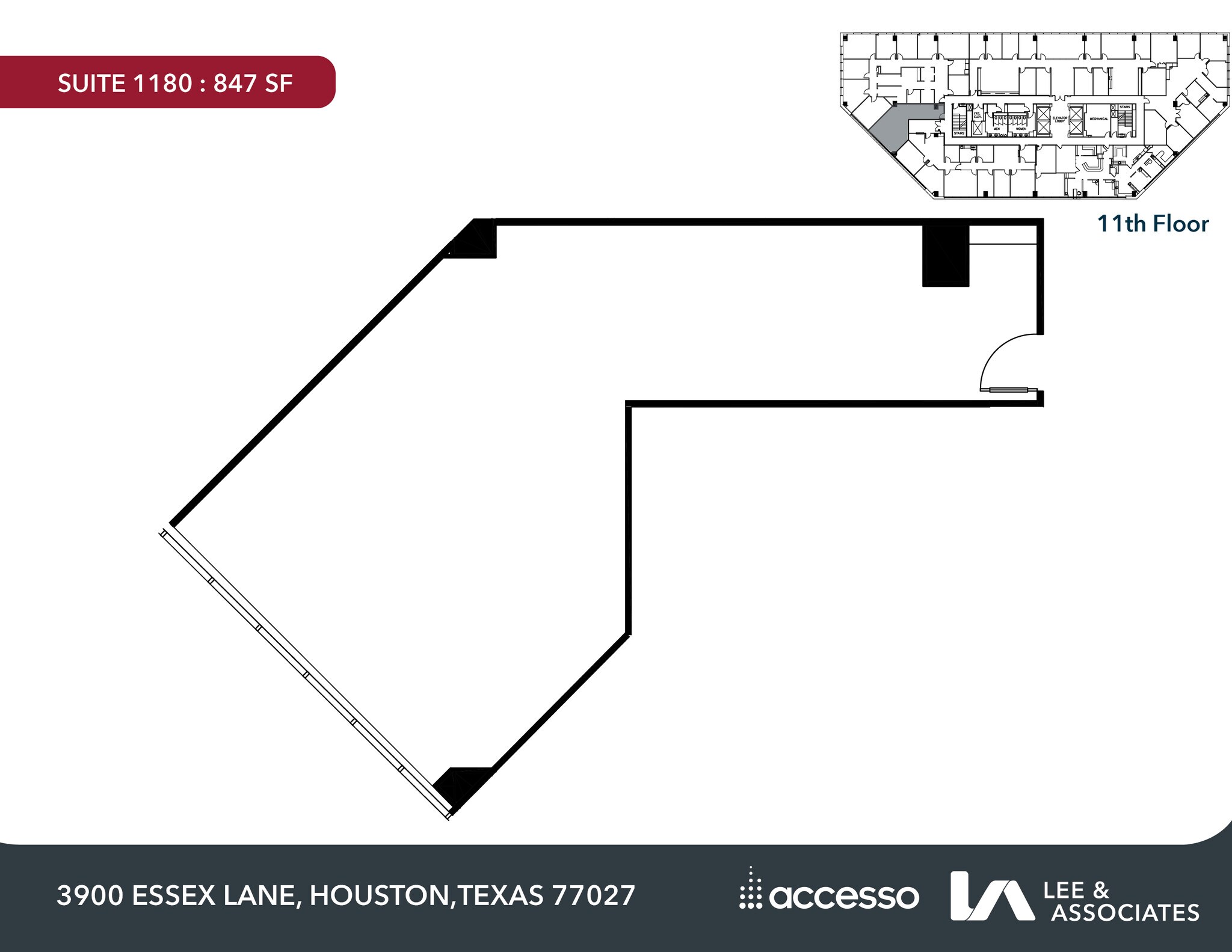 3900 Essex Ln, Houston, TX for lease Floor Plan- Image 1 of 1