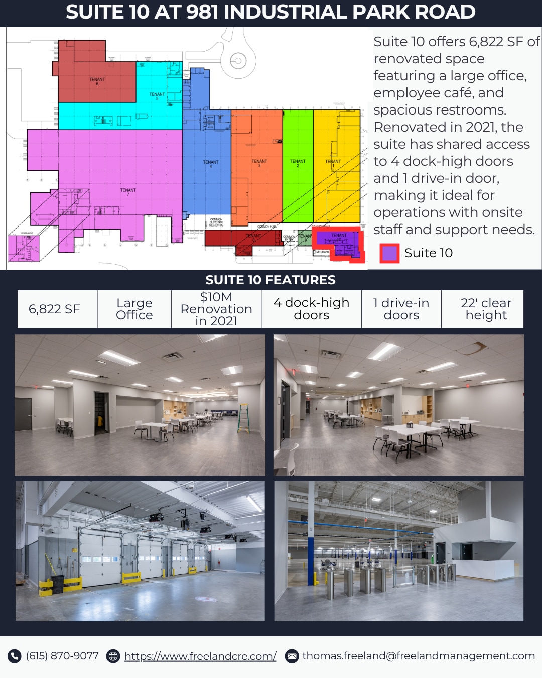 981 Industrial Park Rd, Columbia, TN for lease Floor Plan- Image 1 of 1