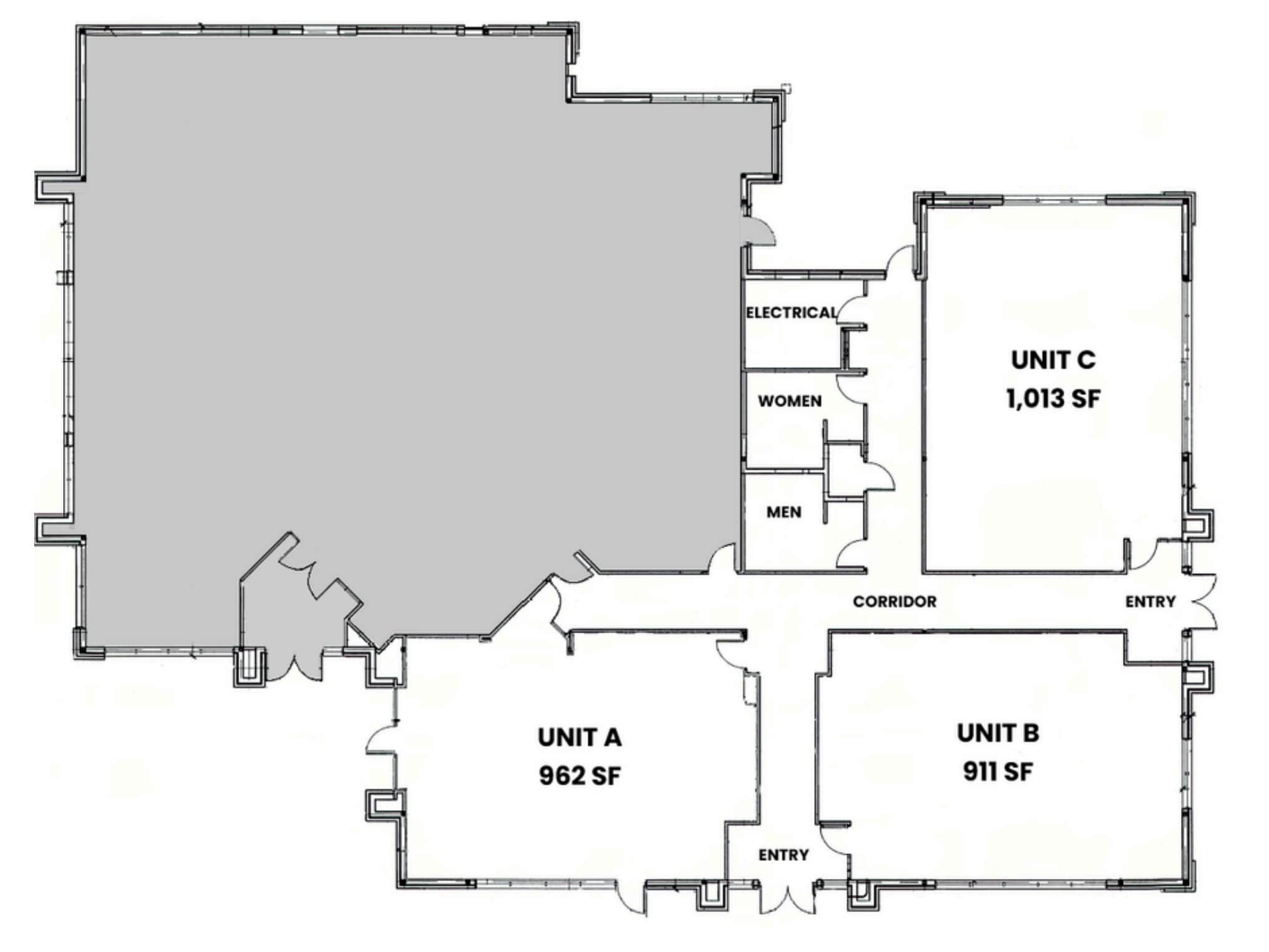 506 Route 130 N, Cinnaminson, NJ à louer Plan d’étage- Image 1 de 1