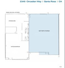2345-2349 Circadian Way, Santa Rosa, CA for lease Floor Plan- Image 1 of 2