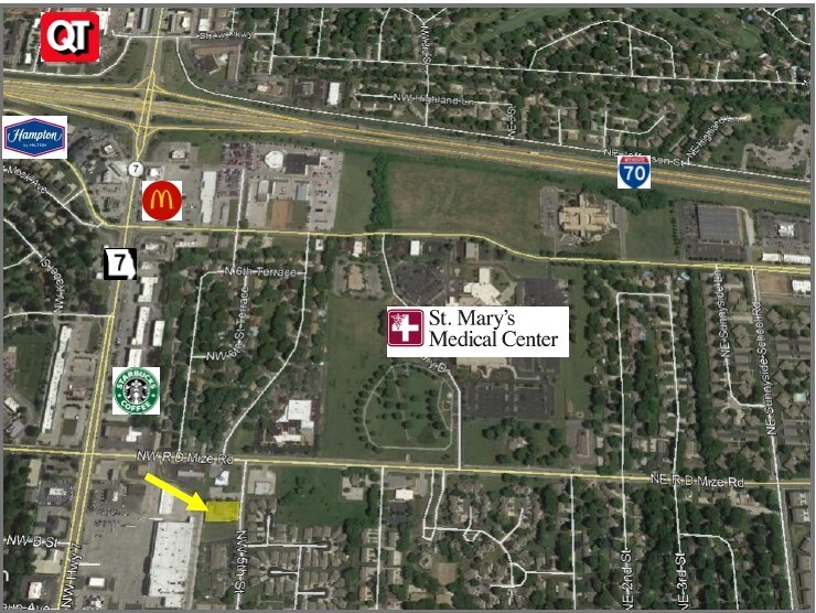 509 NW 5th St, Blue Springs, MO à louer - Aérien - Image 3 de 3