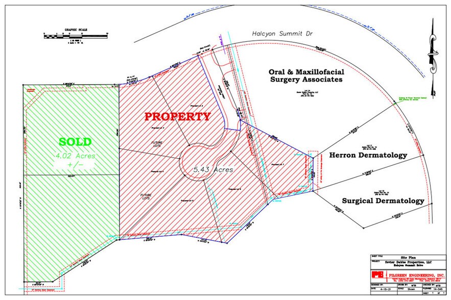 Halcyon Summit Drive, Montgomery, AL à vendre - Plan de site - Image 3 de 5