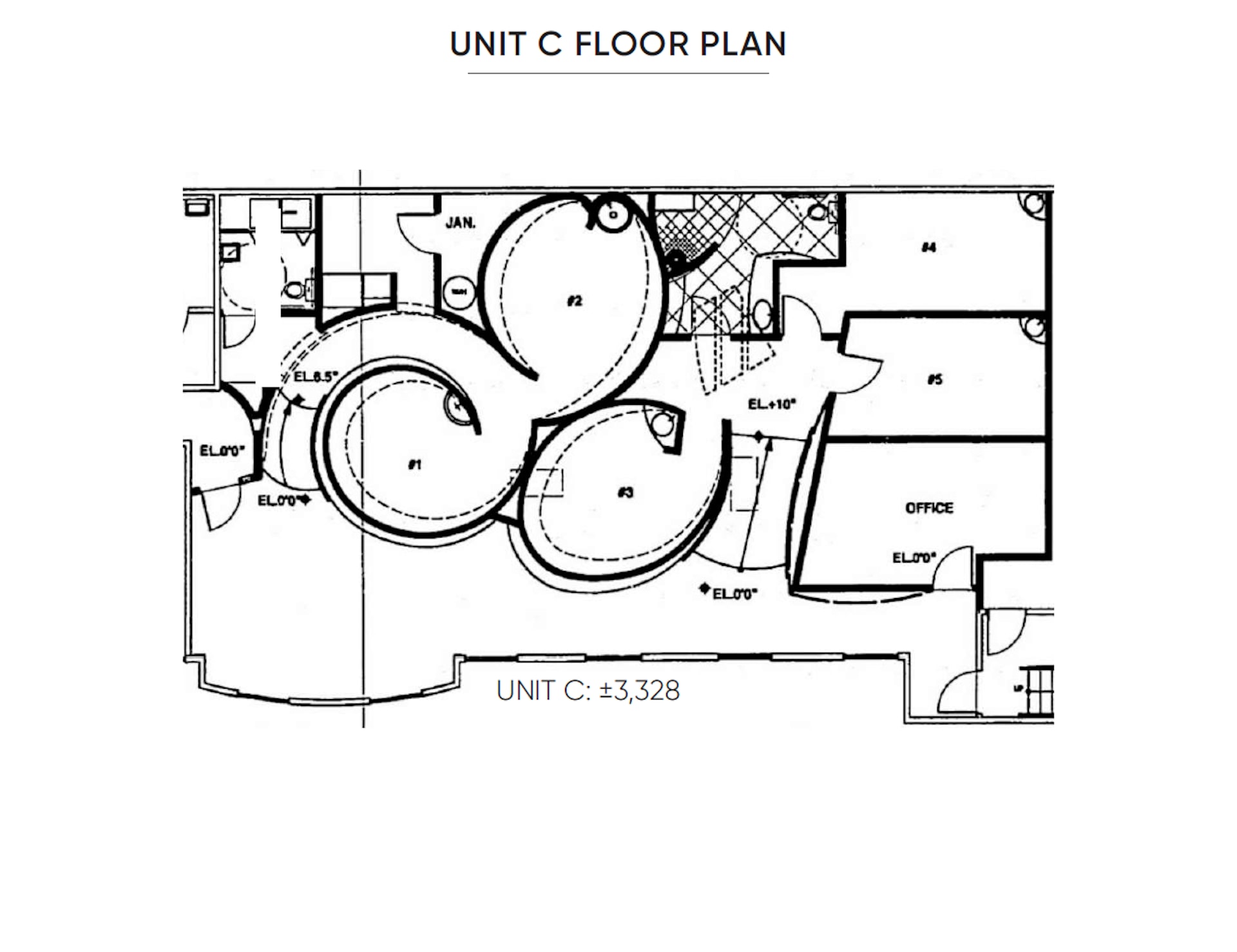8712 Wilshire Blvd, Beverly Hills, CA à louer Plan d’étage- Image 1 de 8