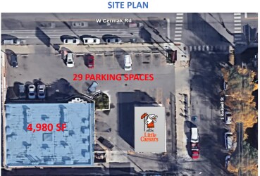 2605 W Cermak Rd, Chicago, IL à vendre - Aérien - Image 2 de 5