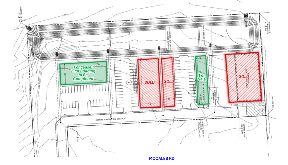 1631 McCaleb rd, Montgomery, TX à louer - Plan de site - Image 3 de 3