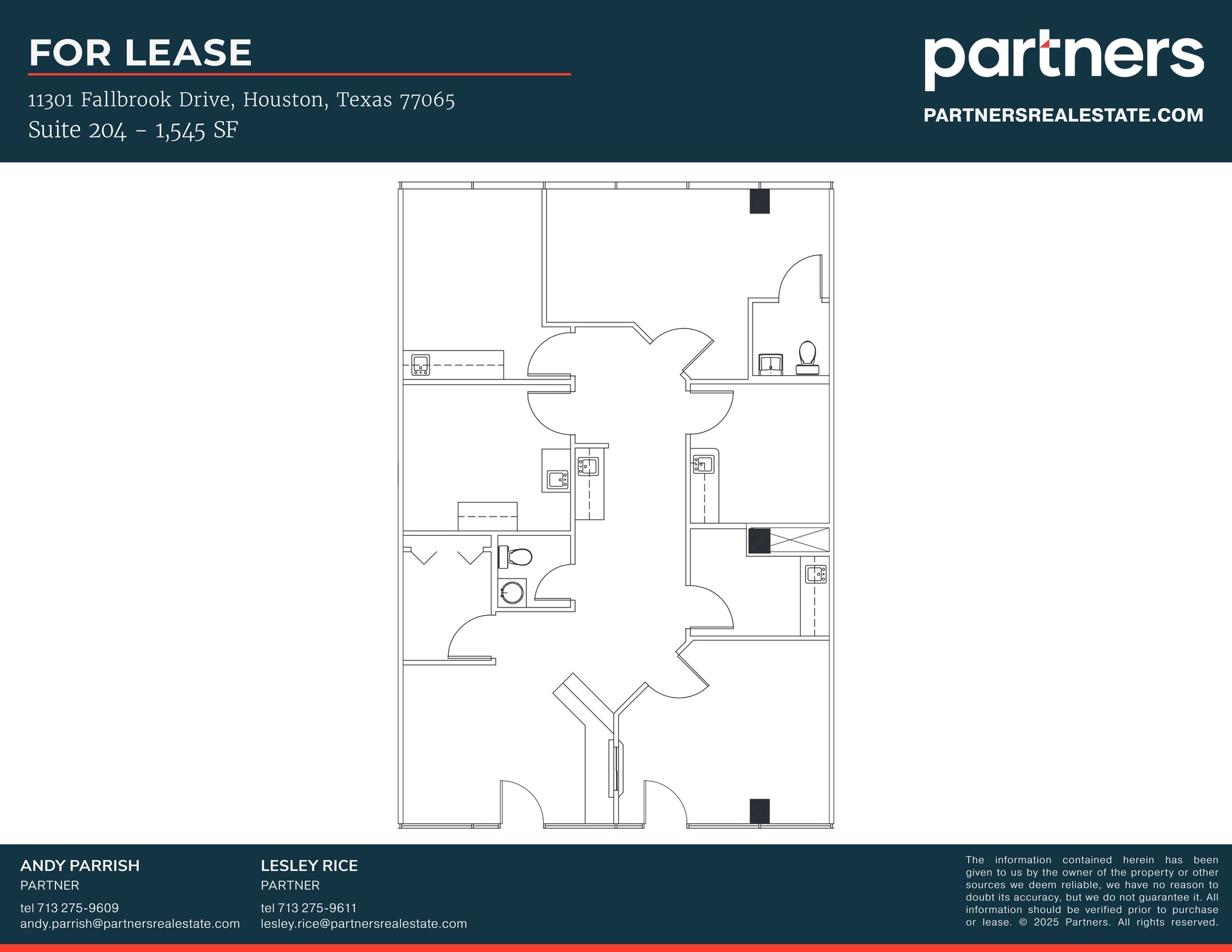 11301 Fallbrook Dr, Houston, TX for lease Site Plan- Image 1 of 1