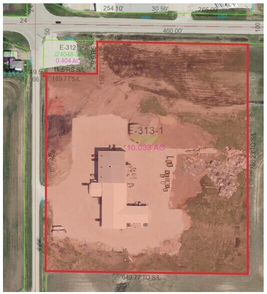 3190 Water Division Rd, Denmark, WI for lease - Plat Map - Image 2 of 9