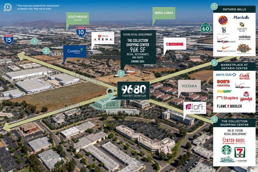 9680 Haven Ave, Rancho Cucamonga, CA à vendre - Photo du bâtiment - Image 3 de 10