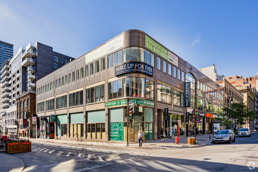 1370-1384 Rue Sainte-Catherine O, Montréal, QC à louer - Photo principale - Image 1 de 4