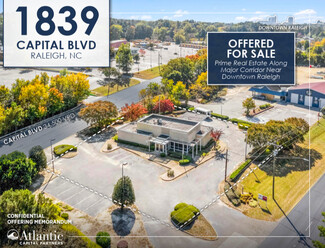 Plus de détails pour 1839 Capital Blvd, Raleigh, NC - Vente au détail à vendre